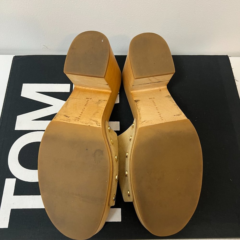 Veronica Beard Hannalee Clog (Desert) - Size 9.5 - image 5